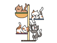 キャットタワーのイメージ